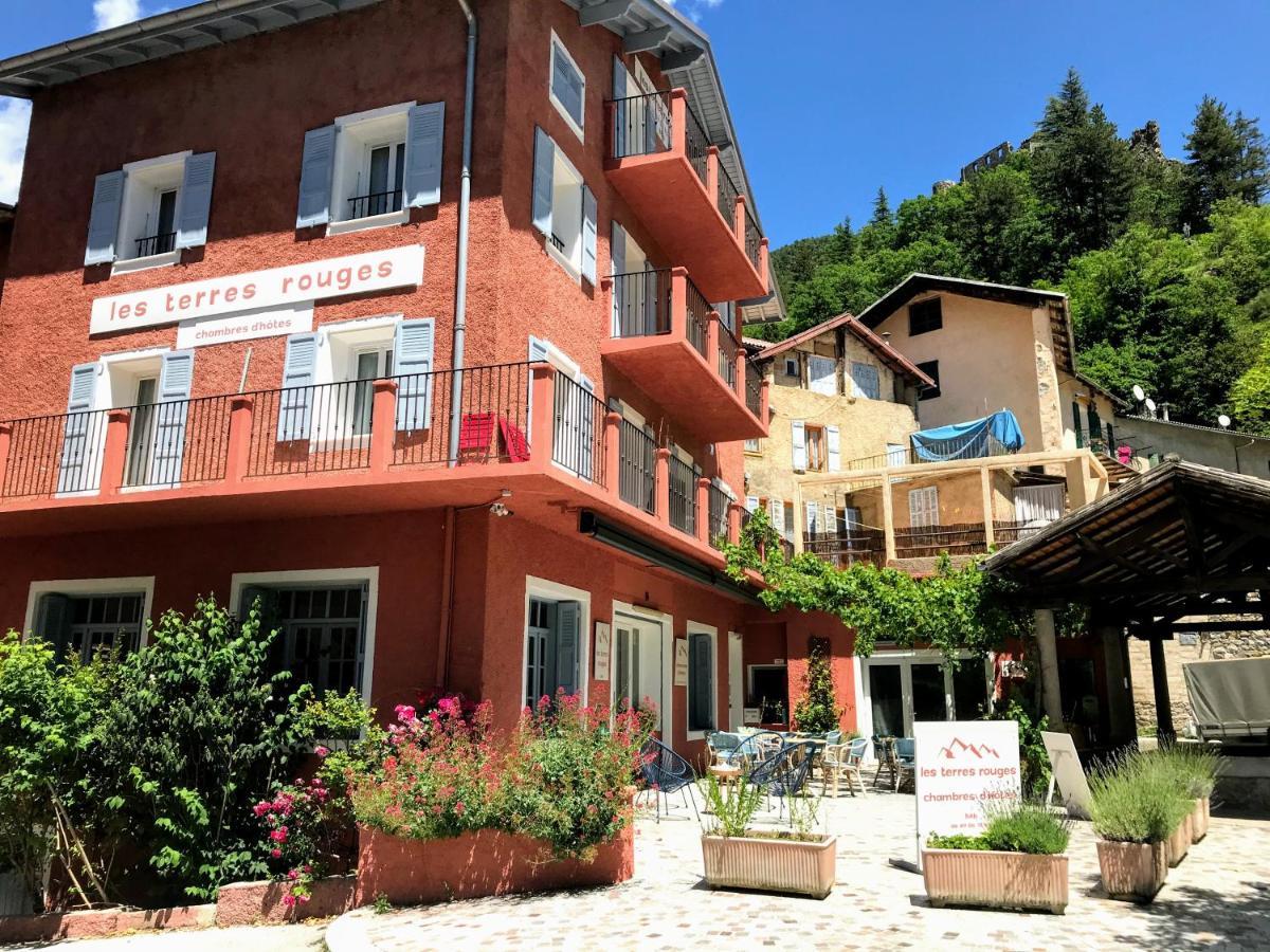 Les Terres Rouges 06 Bed & Breakfast Guillaumes Eksteriør bilde